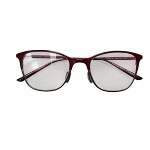 Oliver Peoples OV1153T 5202 ABBE Burgundy Titanium Butterfly Full Rim 48-19-135
